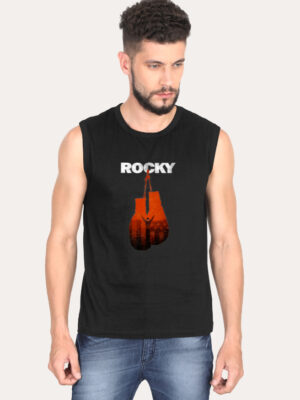 Rocky - Italian Stallion Sleeveless T-shirt (Black)
